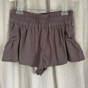 FP Movement by Free People Dark Brown Cargo Shorts
